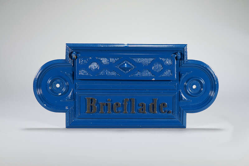 Vollbild anzeigen Briefeinwurfplatte, Württemberg, Postamt Freudenstadt 2, Brieflade
