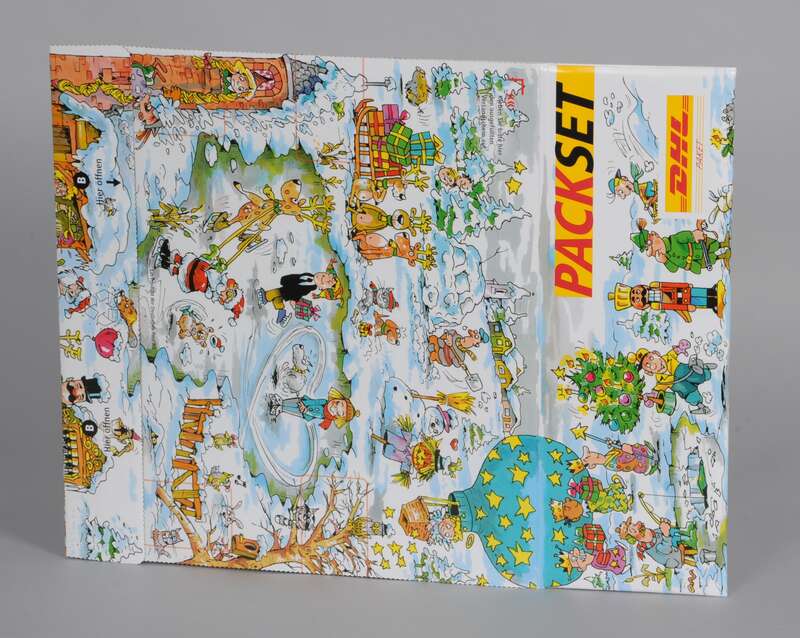 Packset Sonderedition Weihnachten, DHL Paket Größe M mit Aufbauanleitung, ungelaufen