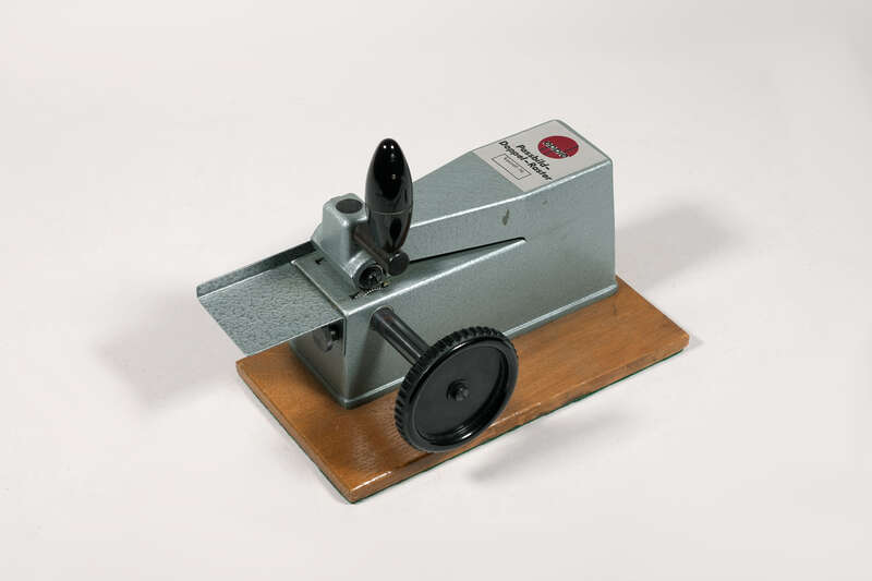 Passbild-Doppel-Raster für Dienstausweise der Deutschen Bundespost