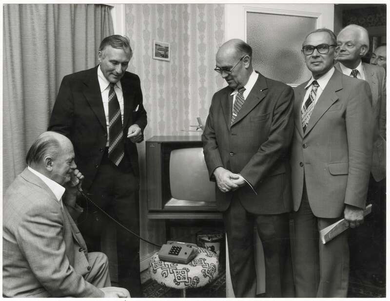 Fotografie, Telefonieren über das Bigfon-Fernmeldeortsnetz (Breitbandiges Integriertes Glasfaser-Fernmeldeortsnetz) der Deutschen Bundespost