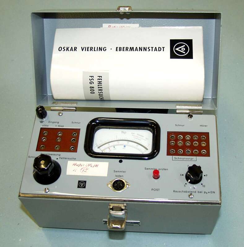 Vollbild anzeigen Fehlersuchgerät FSG 800
