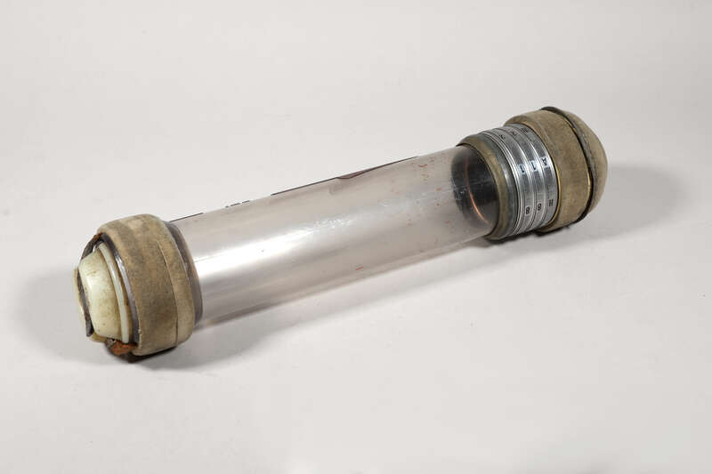 Rohrpostbüchse für Hausrohrpost der Druckerei des Verlagsgebäudes Neues Deutschland