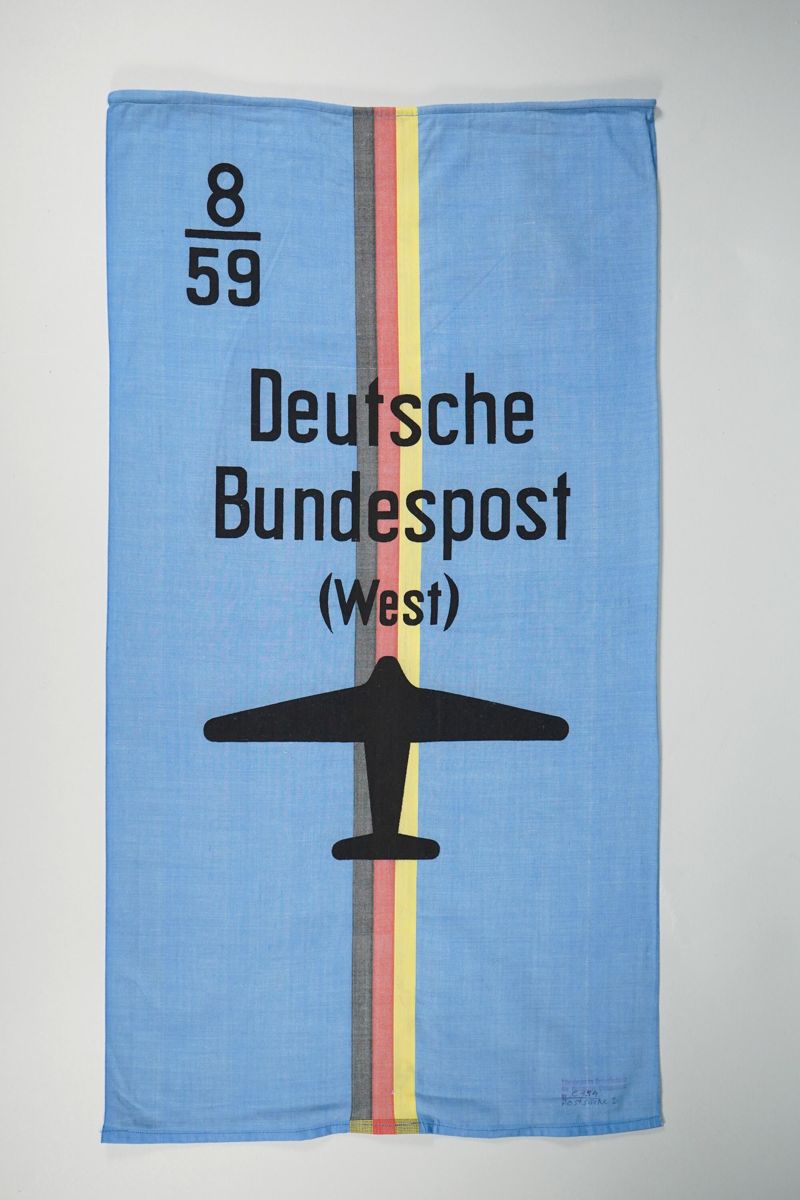 Postbeutel, Luftpost, Deutsche Bundespost, Größe 4, 8/59