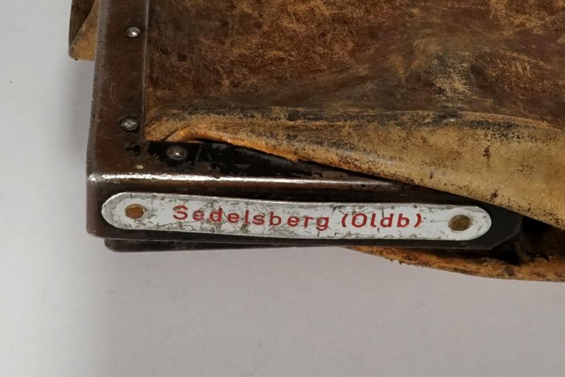Tasche, Poststellentasche aus Sedelsberg (Oldenburg), Deutsche Reichspost
