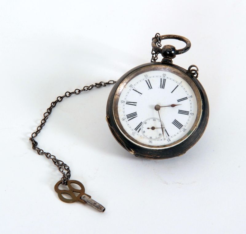 Uhr, Taschenuhr, Postillionsuhr