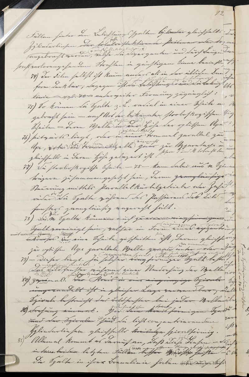 Manuskript, Patentanmeldung N 19954 VI / 57a²  Aufnehmen und Wiedergeben bewegter Bilder mit stetiglaufendem Bildband