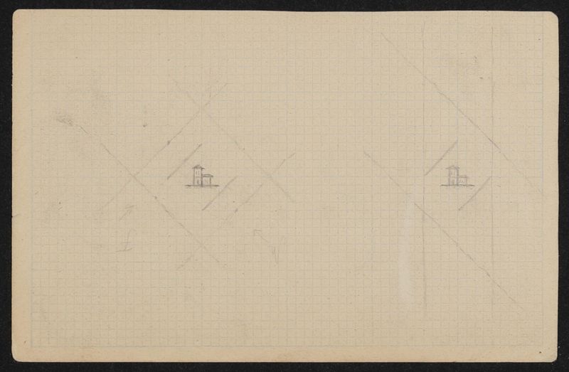 Technische Handzeichnung zu Fernkinematograph