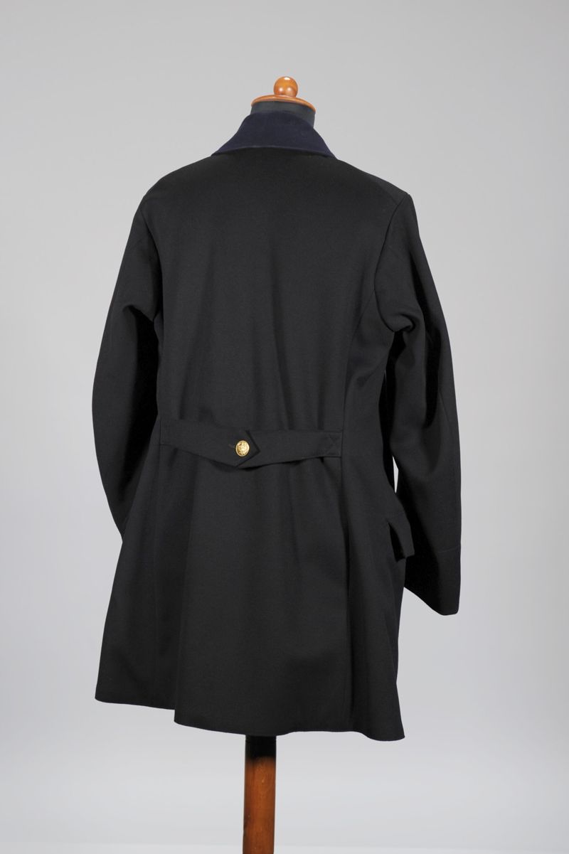 Uniform, Deutsche Reichspost, halblange Winter-Jacke (Überziehjacke, wie kurzer Mantel)