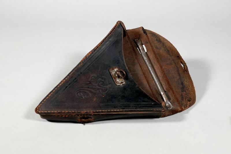 Rahmenwerkzeugtasche für Herren-Fahrrad der Deutschen Reichspost