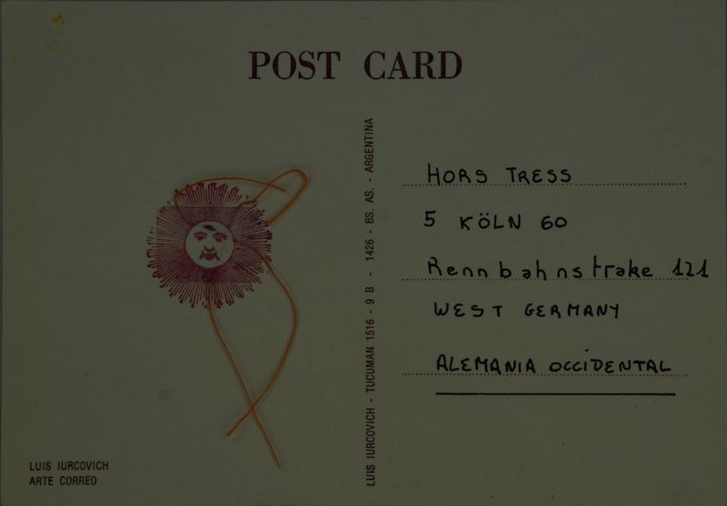 Mail Art-Postkarte