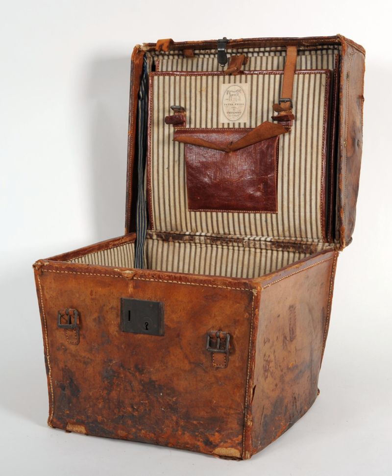 Handkoffer von Postoberrat Carl May aus Weimar