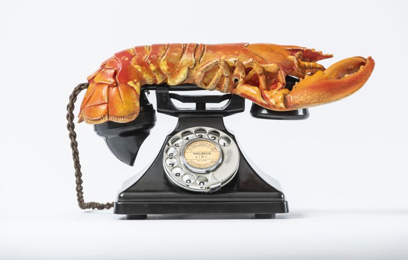 Installation Aphrodisisches Telefon oder Hummertelefon