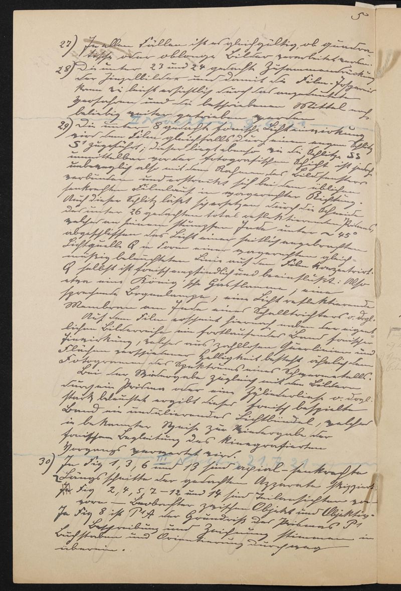 Manuskript, Patentanmeldung N 19954 VI / 57a² (DRP 388005) Aufnehmen und Wiedergeben bewegter Bilder mit stetiglaufendem Bildband