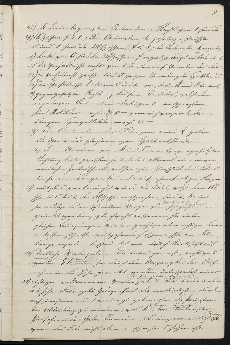 Manuskript, Patentanmeldung N 19954 VI / 57a²  Aufnehmen und Wiedergeben bewegter Bilder mit stetiglaufendem Bildband