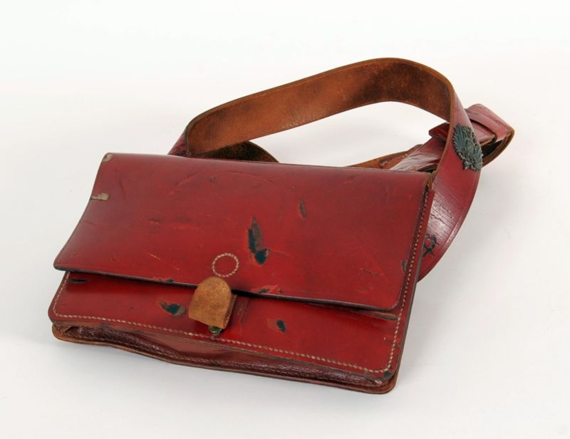 Tasche für Telegrammzustellung/ Telegrafenboten der Kaiserlichen Reichspost
