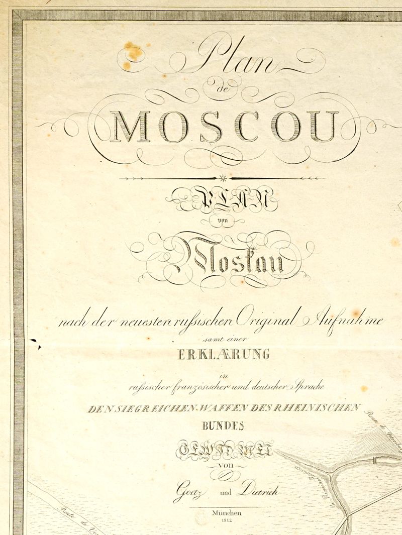 Stadtplan von Moskau