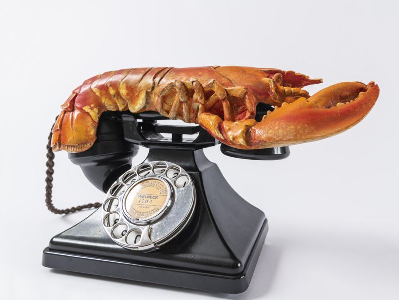 Installation Aphrodisisches Telefon oder Hummertelefon