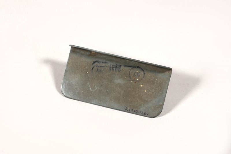 Briefkasten-Zubehör, Leerungsanzeiger-Schild Sonntag für Landbriefkasten der Deutschen Reichspost