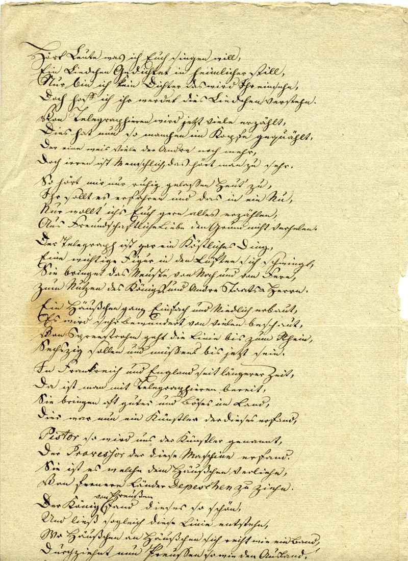 Archivalie: Abschriften einiger Aktenstücke aus dem Stadtarchiv zu Ensisheim, betreffend den optischen Telegraphen (9 Blatt)