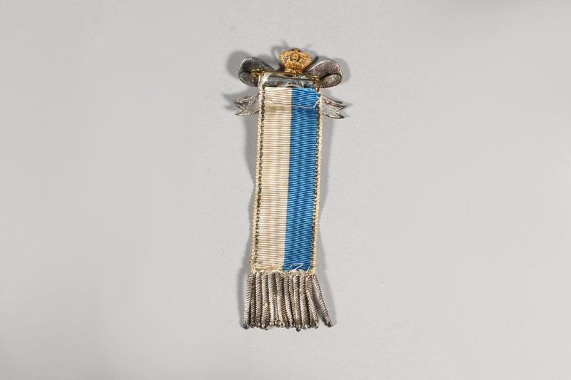 Abzeichen vom Postverein Bamberg mit 25