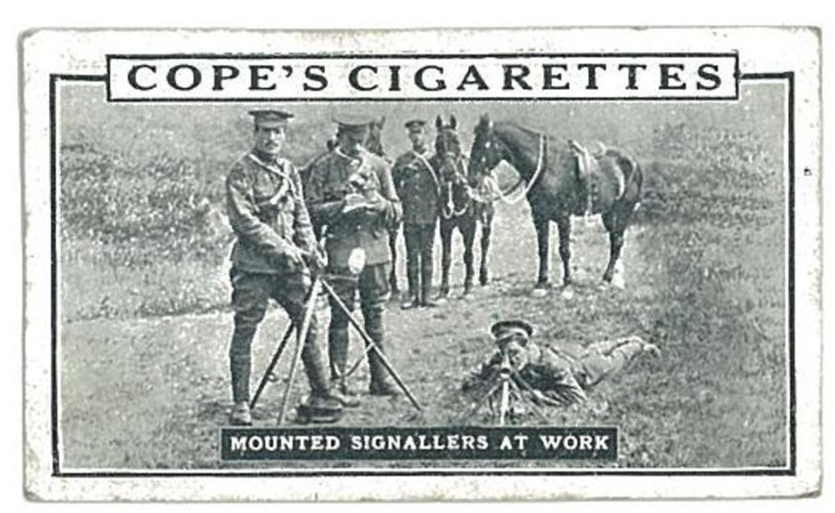 Archivalie, Sammelbild (Kaufmannsbild), Serie Cope´s Cigarettes ...