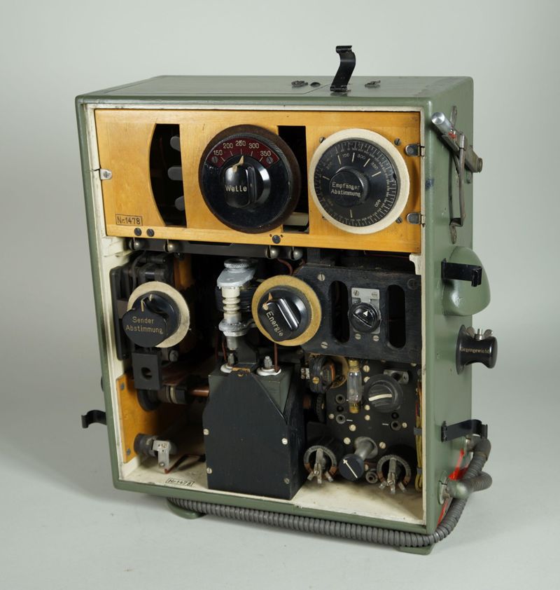 Sendeempfänger für Flugzeuge vom Typ D2 = SE C 1916