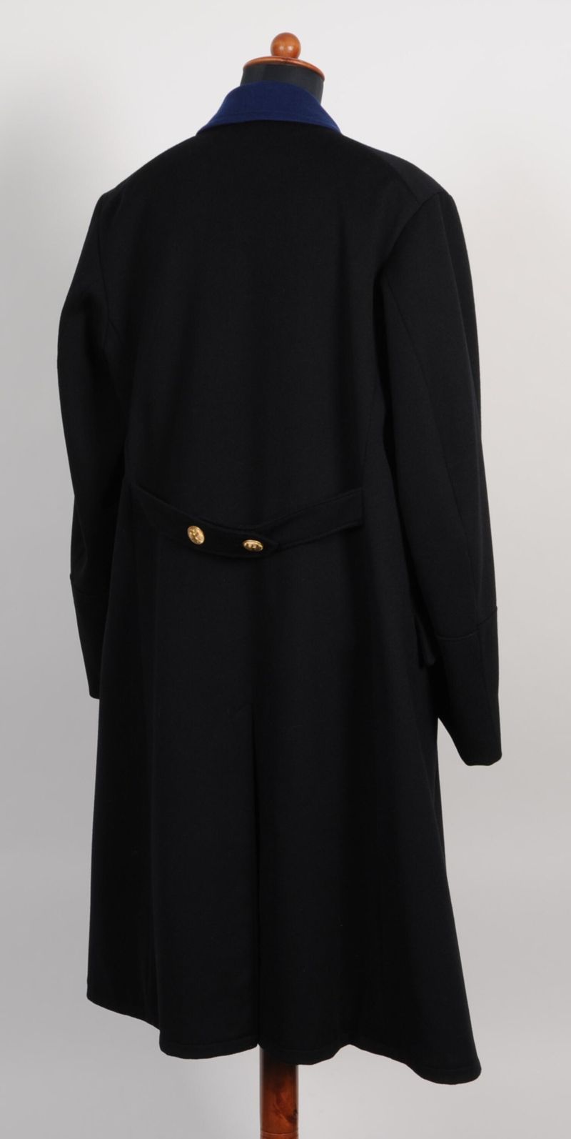 Uniform / Wintermantel eines fränkischen Postangestellten der Deutschen Reichspost