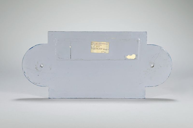 Briefeinwurfplatte, Württemberg, Postamt Freudenstadt 2, Brieflade