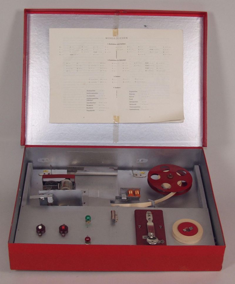 Spielzeugtelegraf Constant Morse-Telegraph