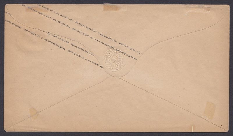 Hamburg (Deutschland/Altdeutschland) Ganzsache, Umschlag, Nr. U 2 b Nachdruck