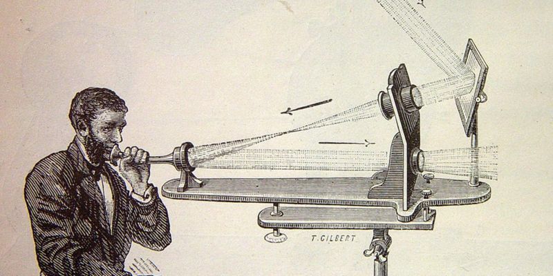 drahtloses Lichttelefon Photophon