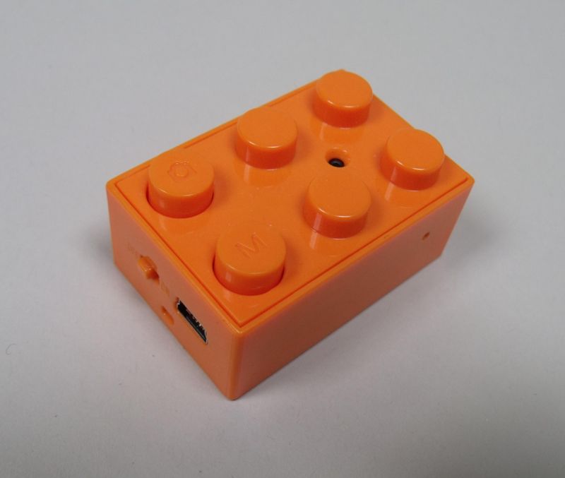 Lego-Baustein mit integrierter getarnter Spionagekamera