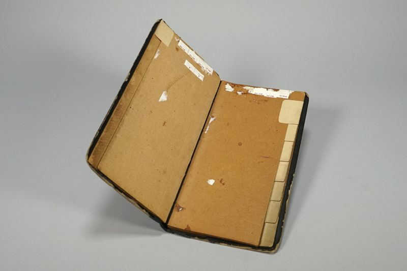 Wertzeichenmappe, Deutsche Reichspost, Postamt Tharandt (Sachsen)