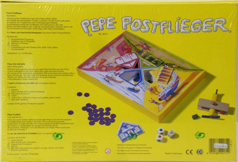 Luftpostspiel Pepe Postflieger