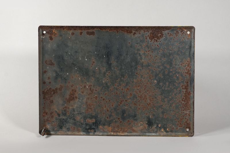 Posthausschild für Poststelle der Deutschen Post der DDR