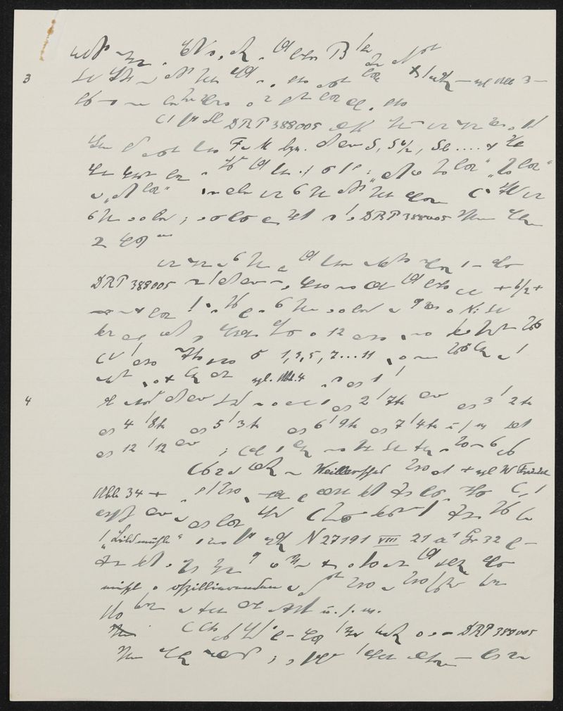 Manuskript mit dem Entwurf zur Patentanmeldung N 30972 IX / 57a² Fernkino mit stetig laufendem Bildband