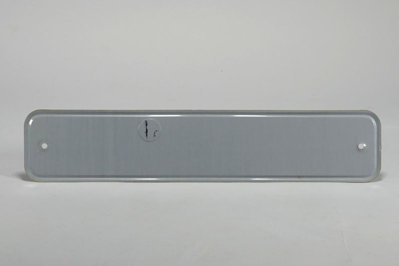 Autokennzeichen, Nummernschild, KSU 7 - 31, DDR, Bezirk Halle/ Saale, Kreis Nebra, Deutsche Post der DDR