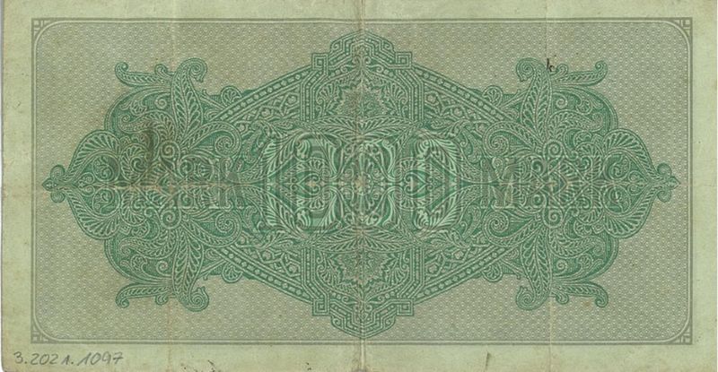 Banknote des Deutschen Reiches über Eintausend Mark