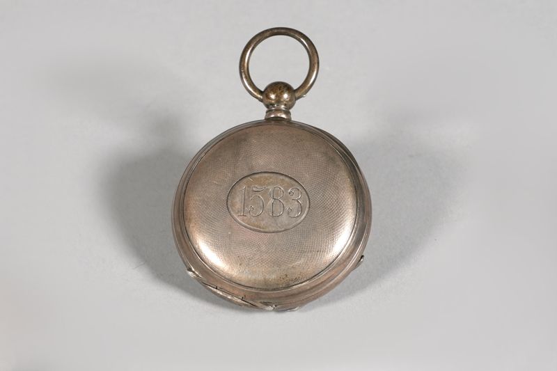 Uhr, Taschenuhr, Württemberg, auch als Postillions- bzw Kursuhr bezeichnet (ohne Kasten und Tasche)
