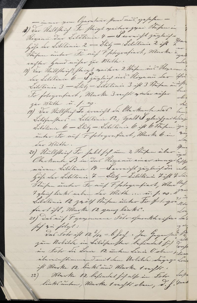 Manuskript, Patentanmeldung N 19954 VI / 57a²  Aufnehmen und Wiedergeben bewegter Bilder mit stetiglaufendem Bildband