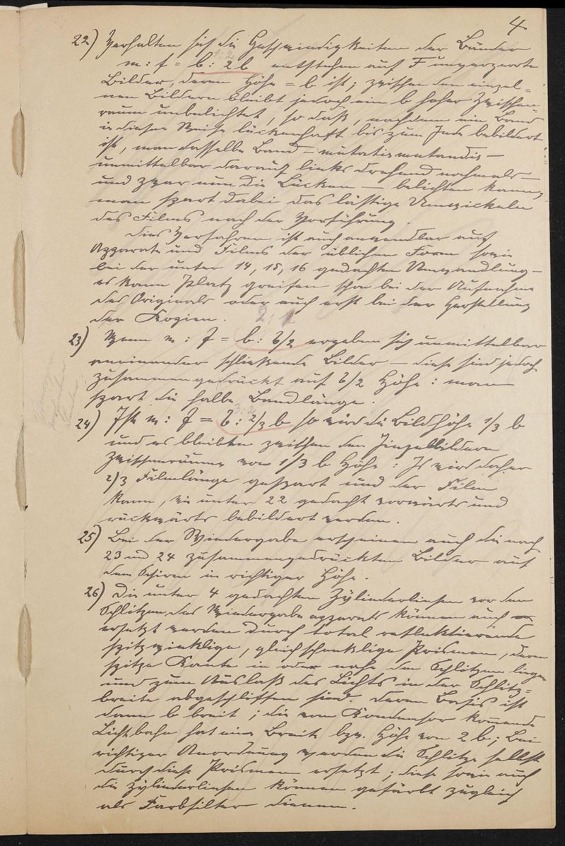 Manuskript, Patentanmeldung N 19954 VI / 57a² (DRP 388005) Aufnehmen und Wiedergeben bewegter Bilder mit stetiglaufendem Bildband