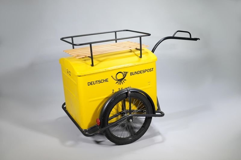 luftbereifte Handkarre Typ W67/I Größe I als Fahrradanhänger