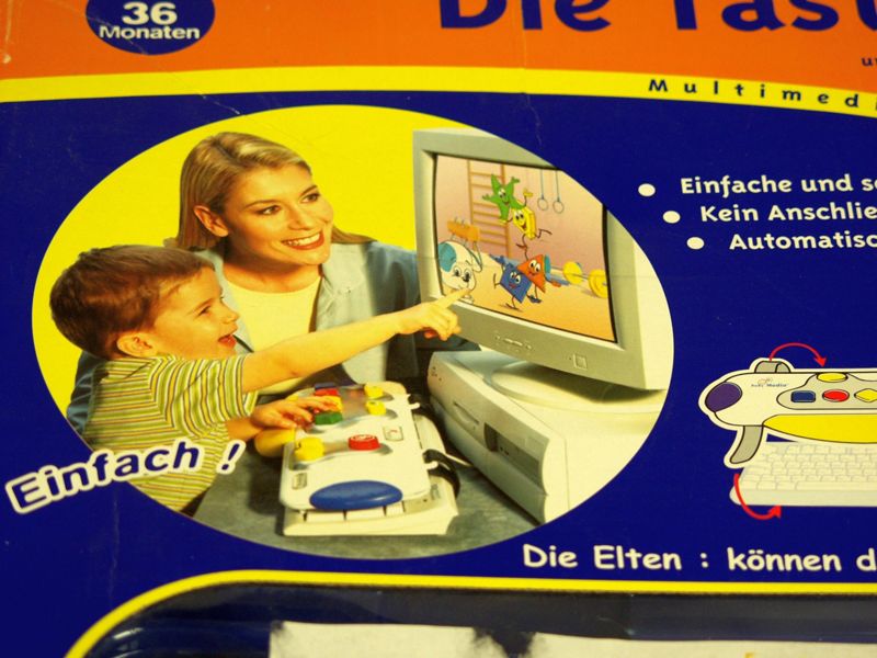 Computertastatur für Babys und Kleinkinder zwischen 12 und 36 Monaten