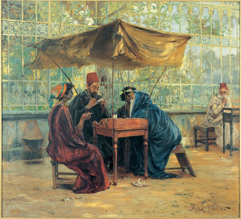Gemälde Öffentlicher Briefschreiber in Kairo