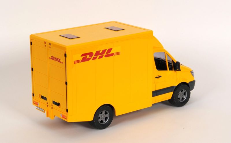 Modell-Paketzustellwagen Mercedes Benz Sprinter der DHL