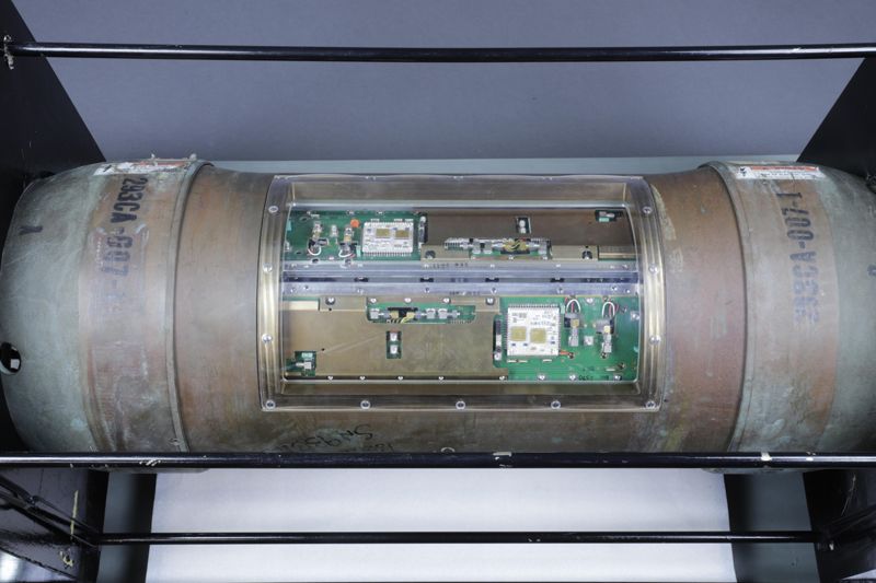 Verstärker / Repeater des transatlatischen Telefonkabels TAT-10
