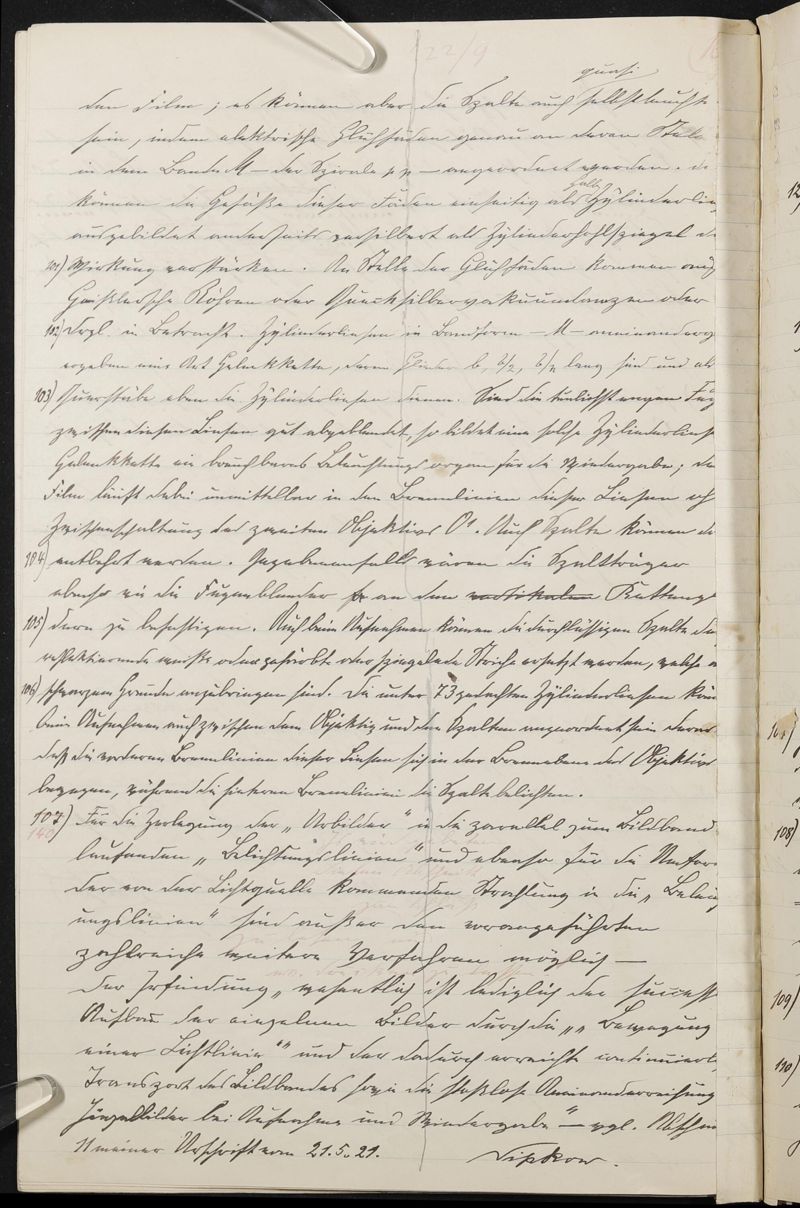 Manuskript, Patentanmeldung N 19954 VI / 57a²  Aufnehmen und Wiedergeben bewegter Bilder mit stetiglaufendem Bildband