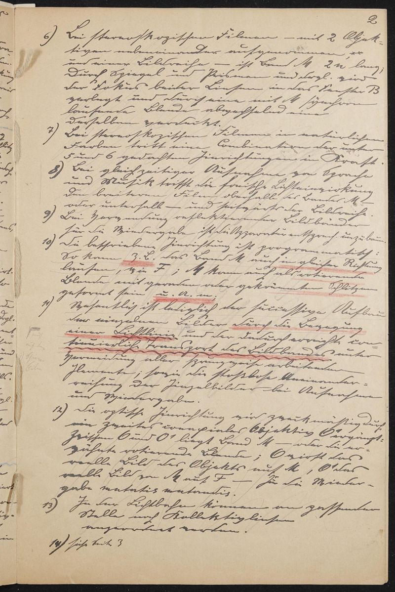 Manuskript, Patentanmeldung N 19954 VI / 57a² (DRP 388005) Aufnehmen und Wiedergeben bewegter Bilder mit stetiglaufendem Bildband