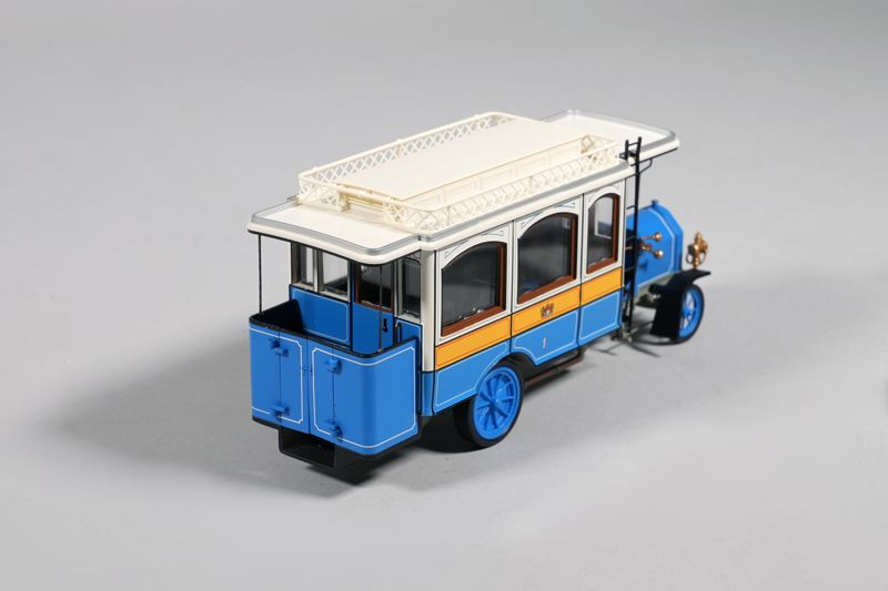 Modell, Bayern, Bus Daimler, Tölzer Kraftpostbus