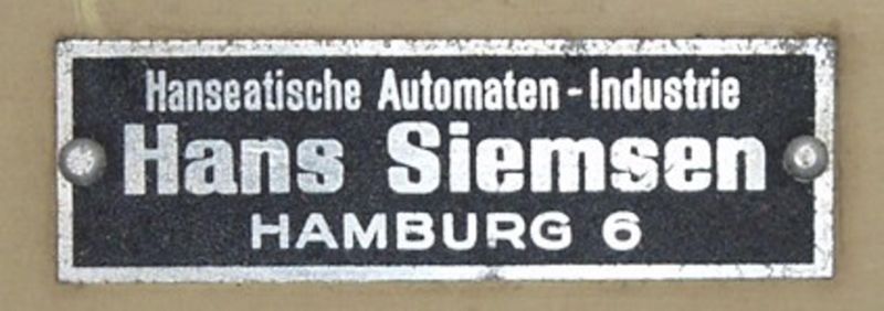 Wertzeichengeber, Briefmarken-Automat Nieleer eines privaten Briefmarkenvertriebs